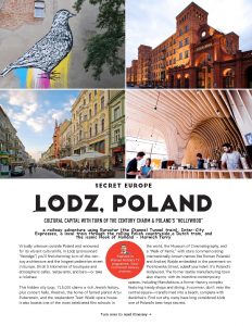 Secret Europe - ŁÓDŻ, Poland Winter and Spring 2025/2026, and optional stopover in Berlin